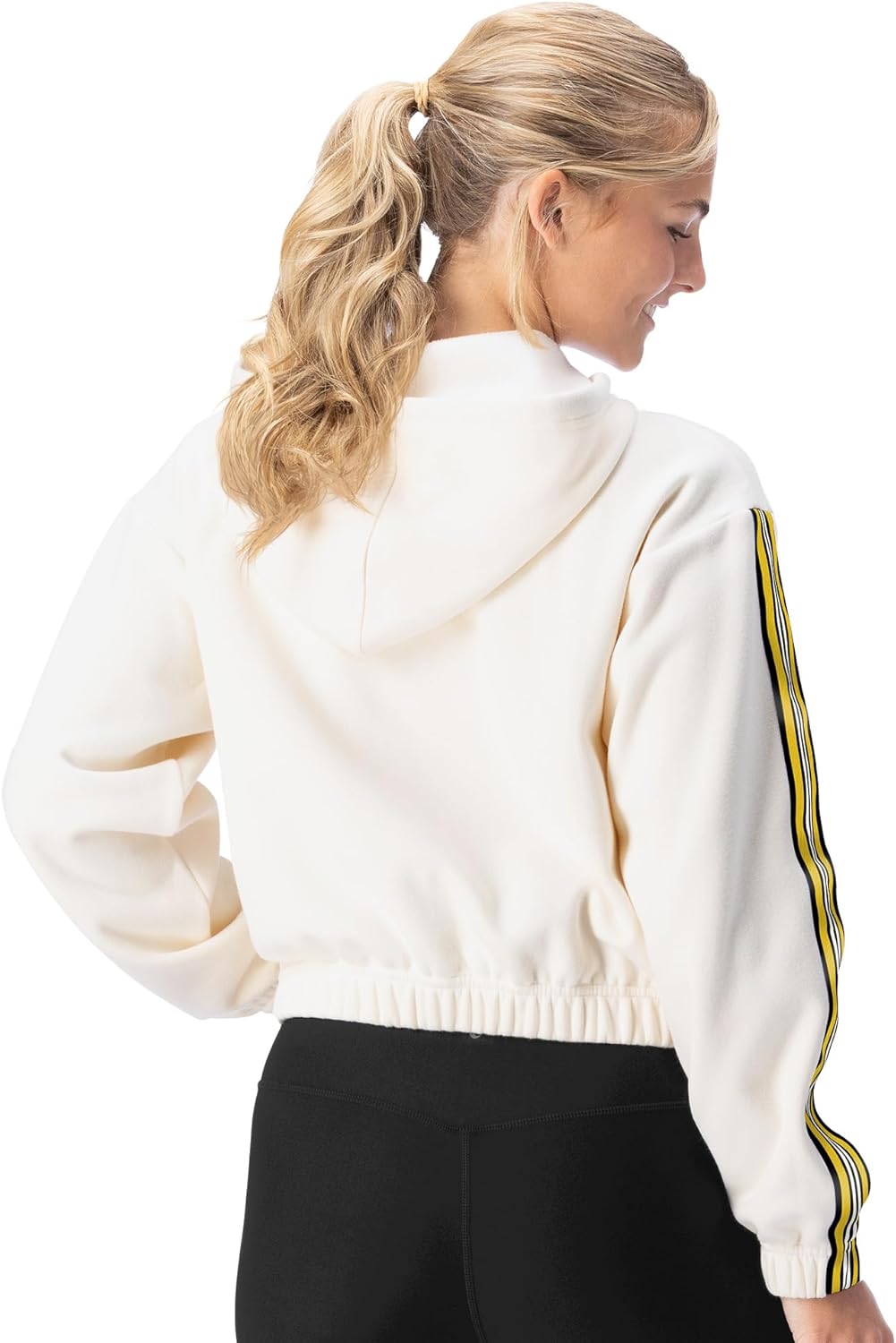 CERTO NCAA Women's Fleece Zip-Up Hoodie Jacket, Soft Full-Zip Sweatshirt, Warm Athletic Outerwear - Image 3