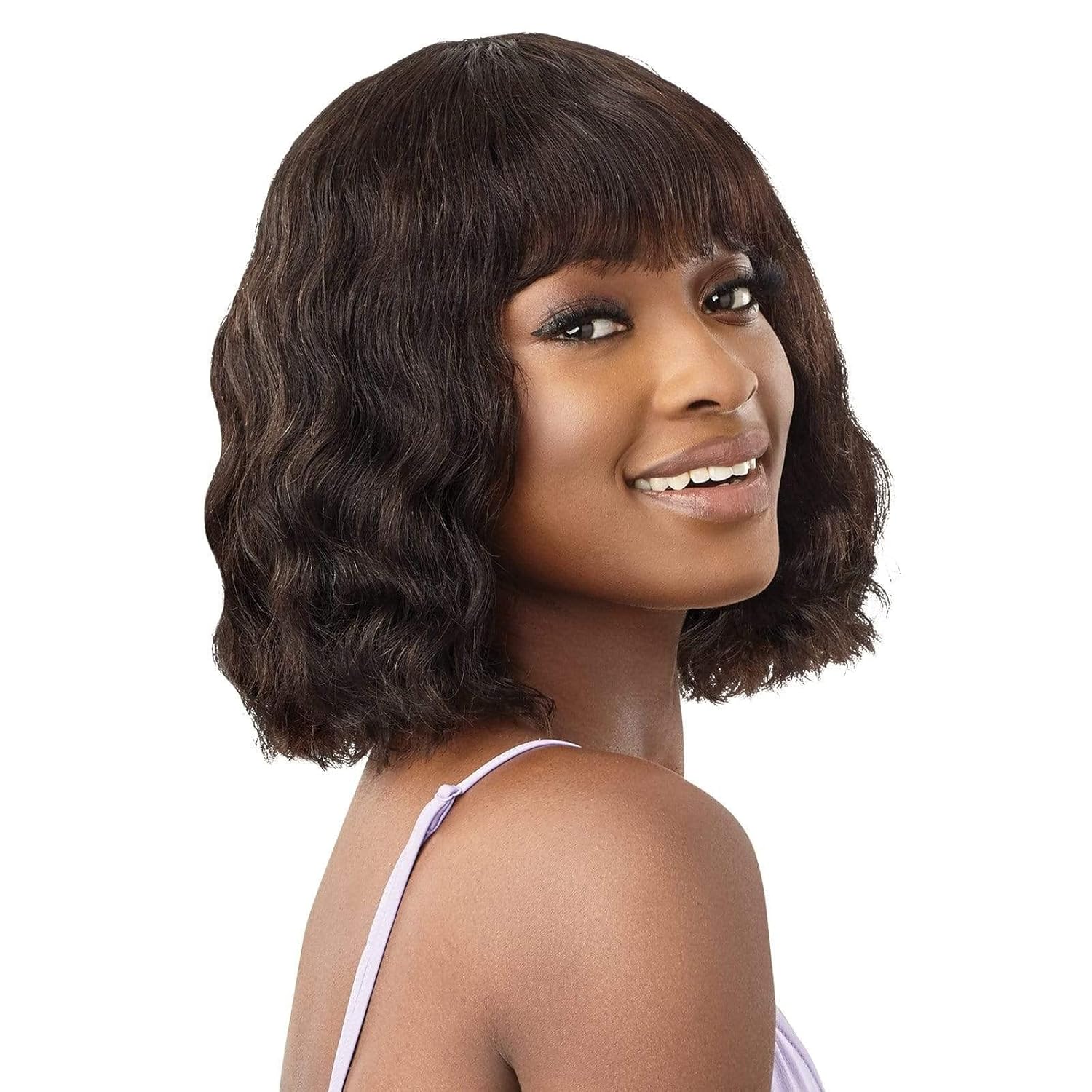 My Tresses Purple Label Unprocessed Human Hair Full Wig HH-Asami (NBLK)