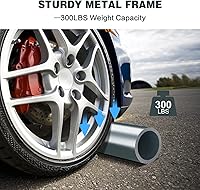 Vista 5 de ERGOMASTER Refugio de almacenamiento para cochera exterior de 7 pies x 12 pies, marco de metal y cubierta impermeable antidesgarros Ripstop