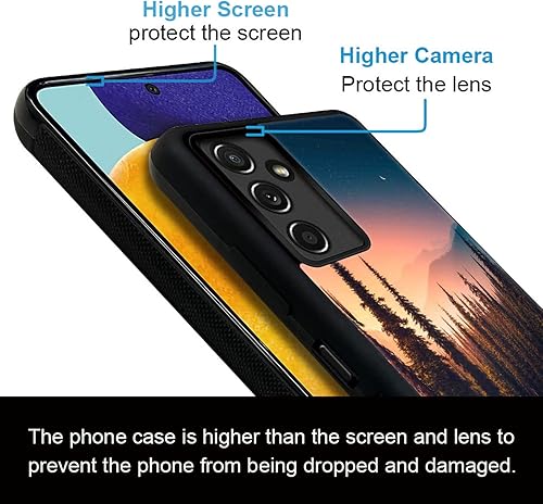 Miniatura 5 de Funda compatible con Samsung Galaxy A13 5G, diseño de árbol de sueños de montaña, funda para Samsung Galaxy A13 5G para niñas y mujeres, ultra