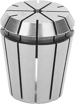 Spring Collet Spring Steel CNC Lathe Chuck 0.008mm Accuracy 40mm Height 4mm Clamping Range for Milling Drilling Tapping Engraving Spindle Machines