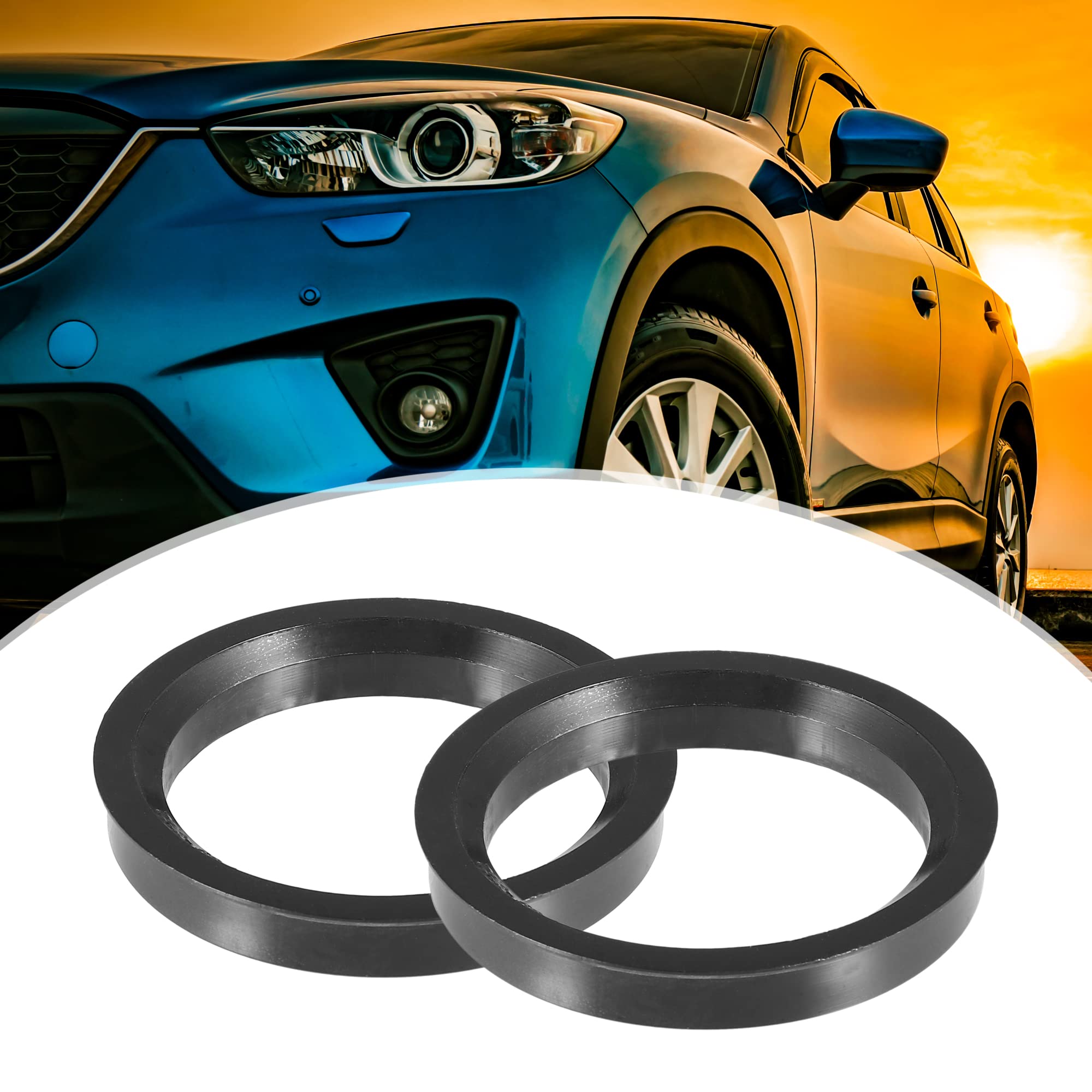 Tunershop 4 Bagues De Centrage 70,1-60,1mm Pour Jantes AEZ - Compatible Mercedes Benz CITAN