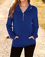 Vista 7 de BTFBM Sudadera moderna para mujer con patrón acolchado, ligera, con cremallera, de manga larga, sencilla e informal