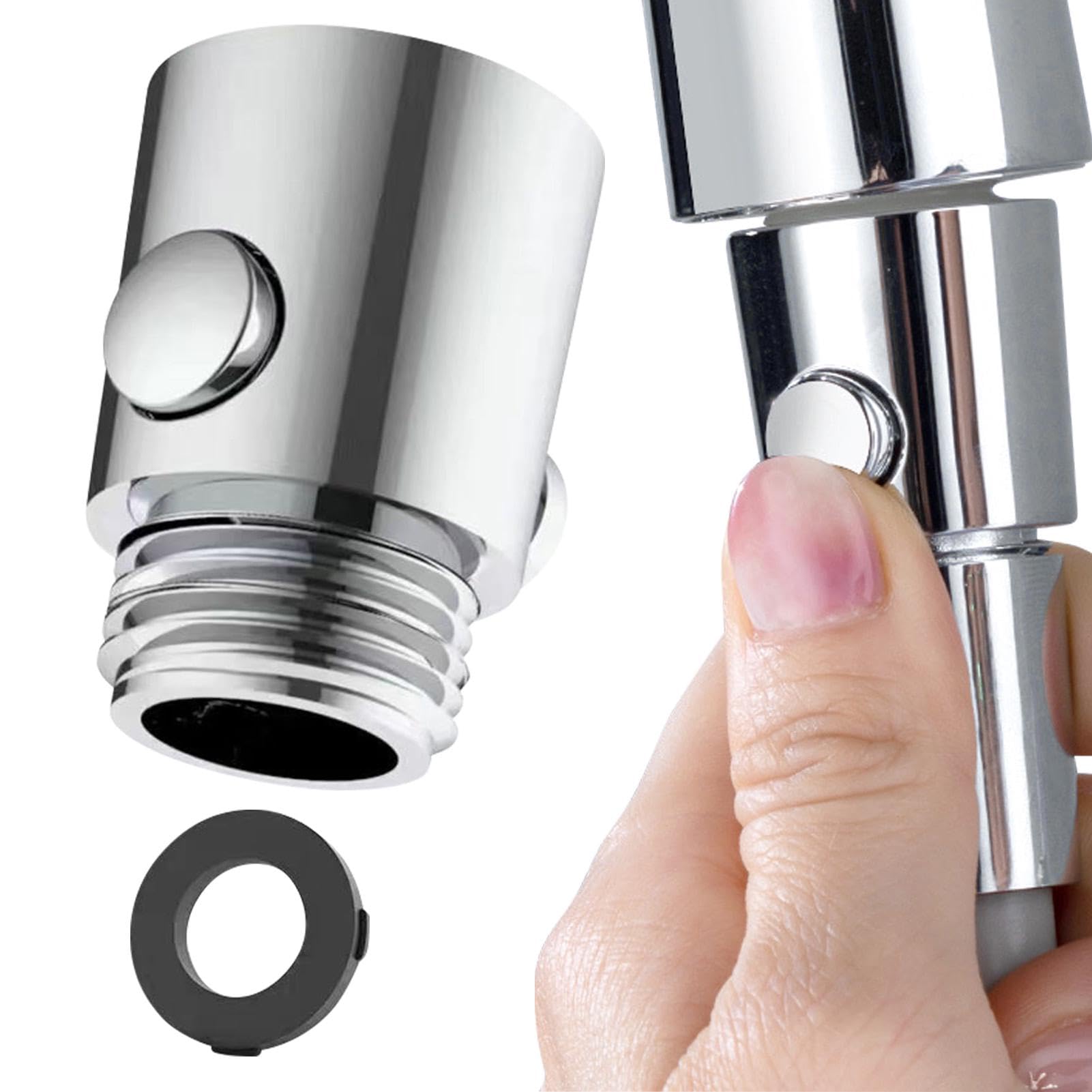 Shower Shut Off Valve,G1/2 Shower Head Flowing Restrictor,ABS Shower Valve