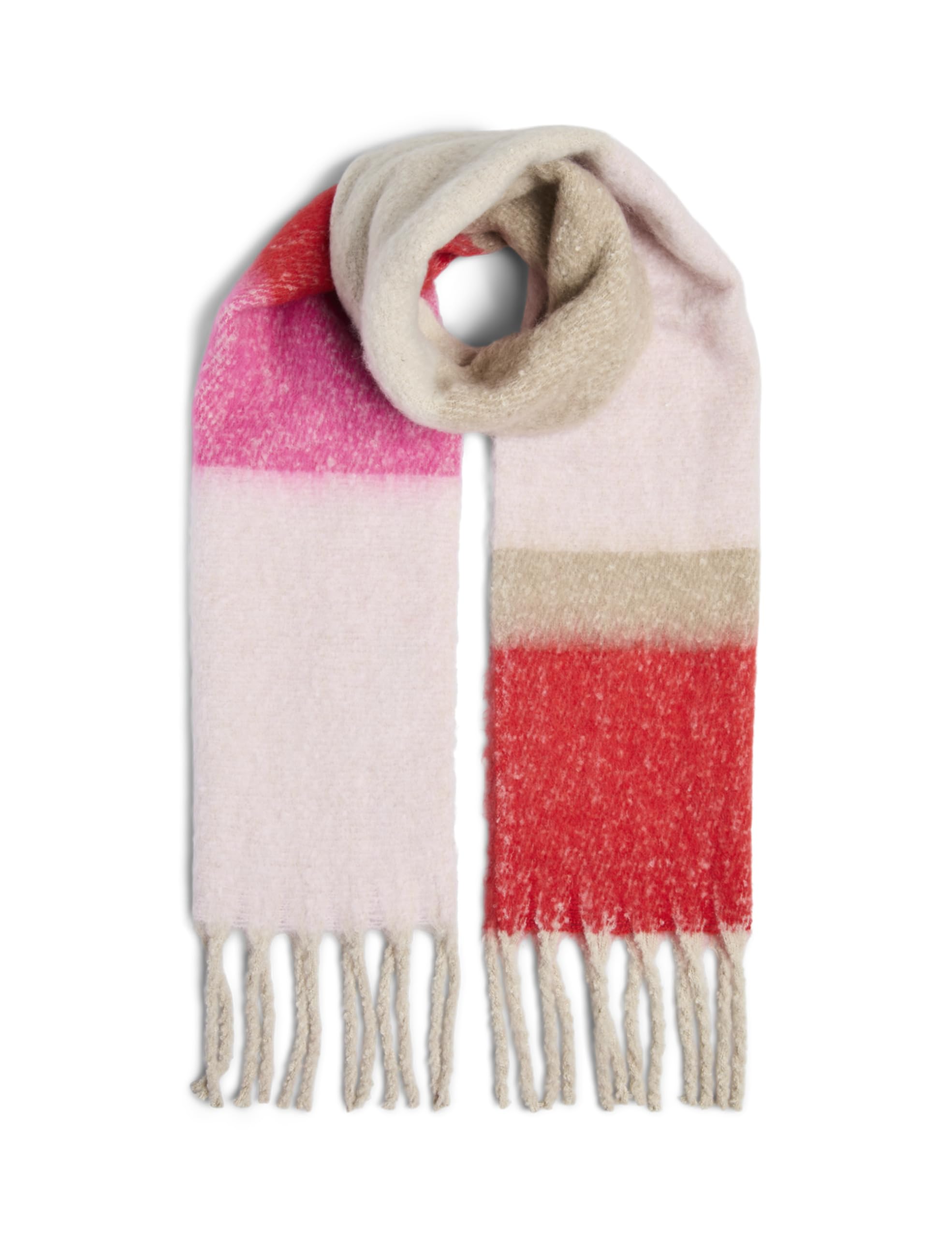 PIECES Pcbea Long Scarf Noos BC, Goji Berry, One Size