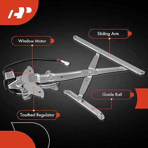 Miniatura 6 de A-Premium Elevalunas eléctrico con motor compatible con Toyota Tundra 2001-2006 Cabina estándarPickup de cabina extendida solo delantero izquierdo