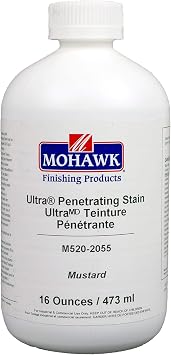 Mohawk Ultra Penetrating Stain, Mustard, 16 Ounces