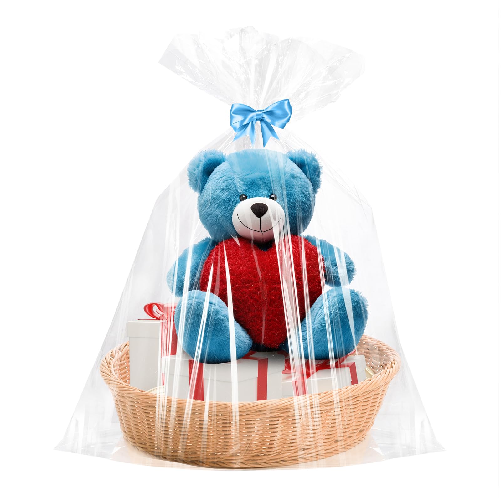 Aazon.co: 50 Packs Large Cellophane Bags 24" X 30" Clear Cellophane