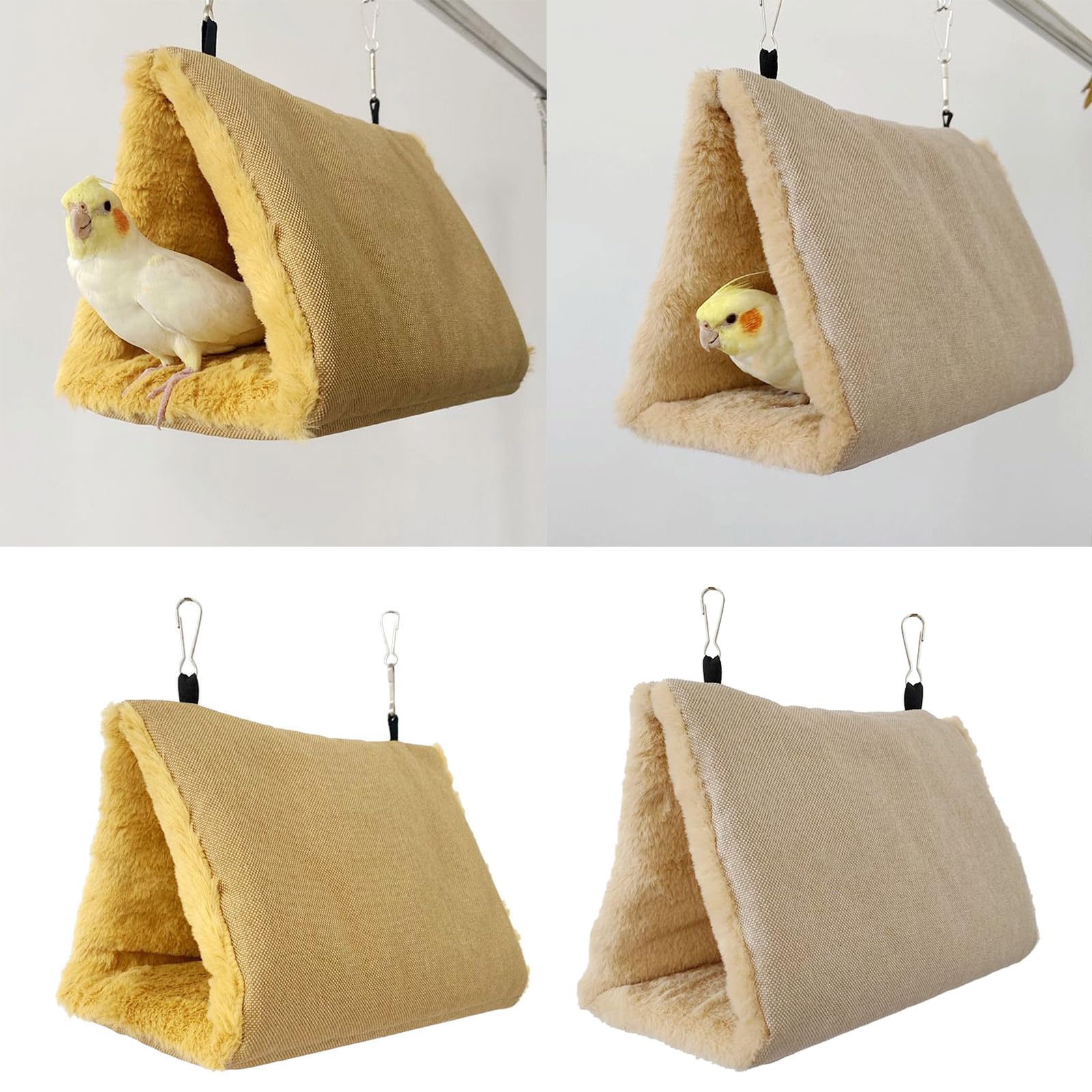 Bird Hammock House Für Vögel - Plüsch Schlafhöhle Für Papageien & Wellensittiche