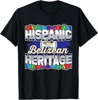 Hispanic Belizean Heritage Belize T-Shirt