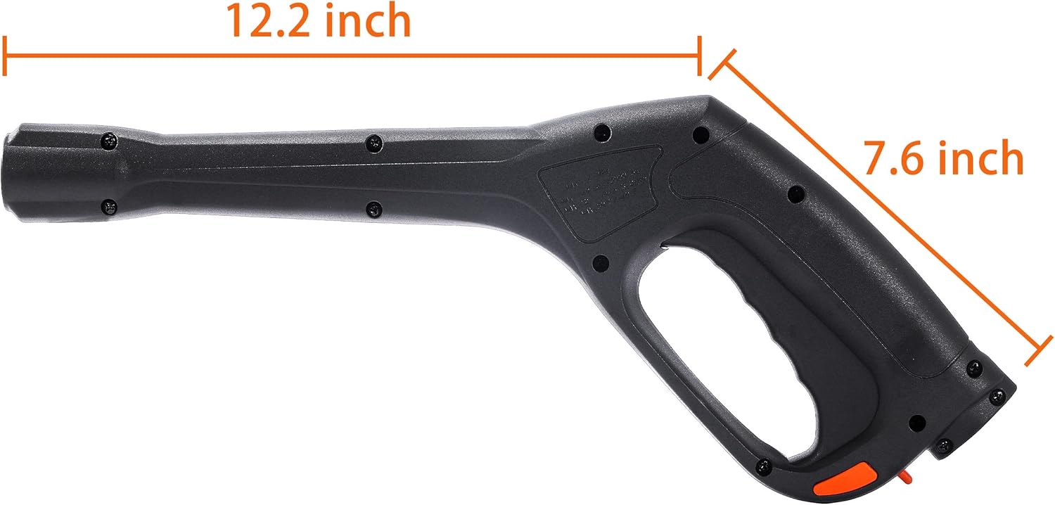 Pressure Washer Gun, Pressure Washer Hose – 1/4" X 50 FT