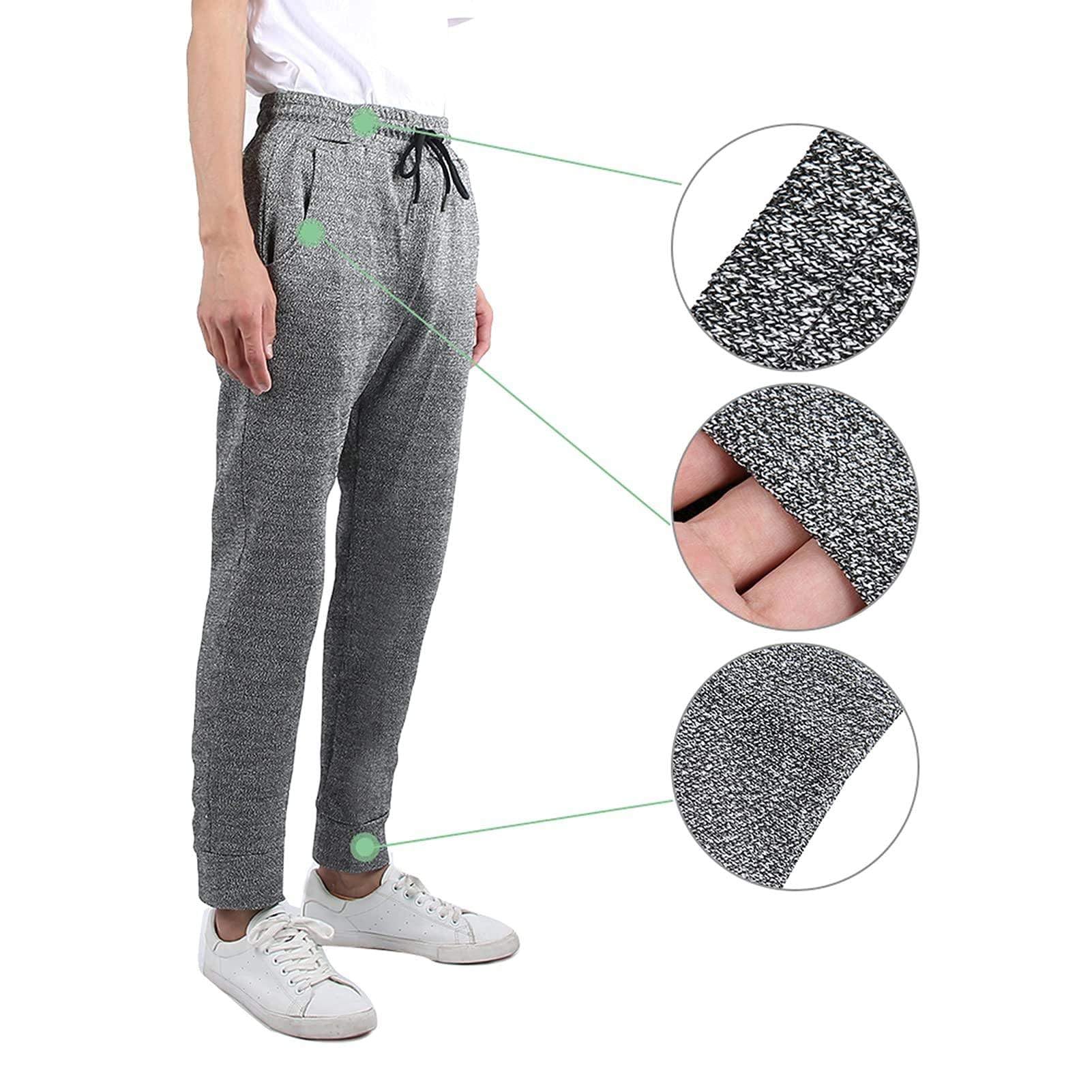 Pantaloni Antitaglio a 5 Livelli, Pantaloni Antitaglio Resistenti all'Usura per Uomo All'aperto, Pantaloni da Lavoro da Uomo con Dispositivi di Sicurezza, per La Sicurezza Personale Grey-XXL