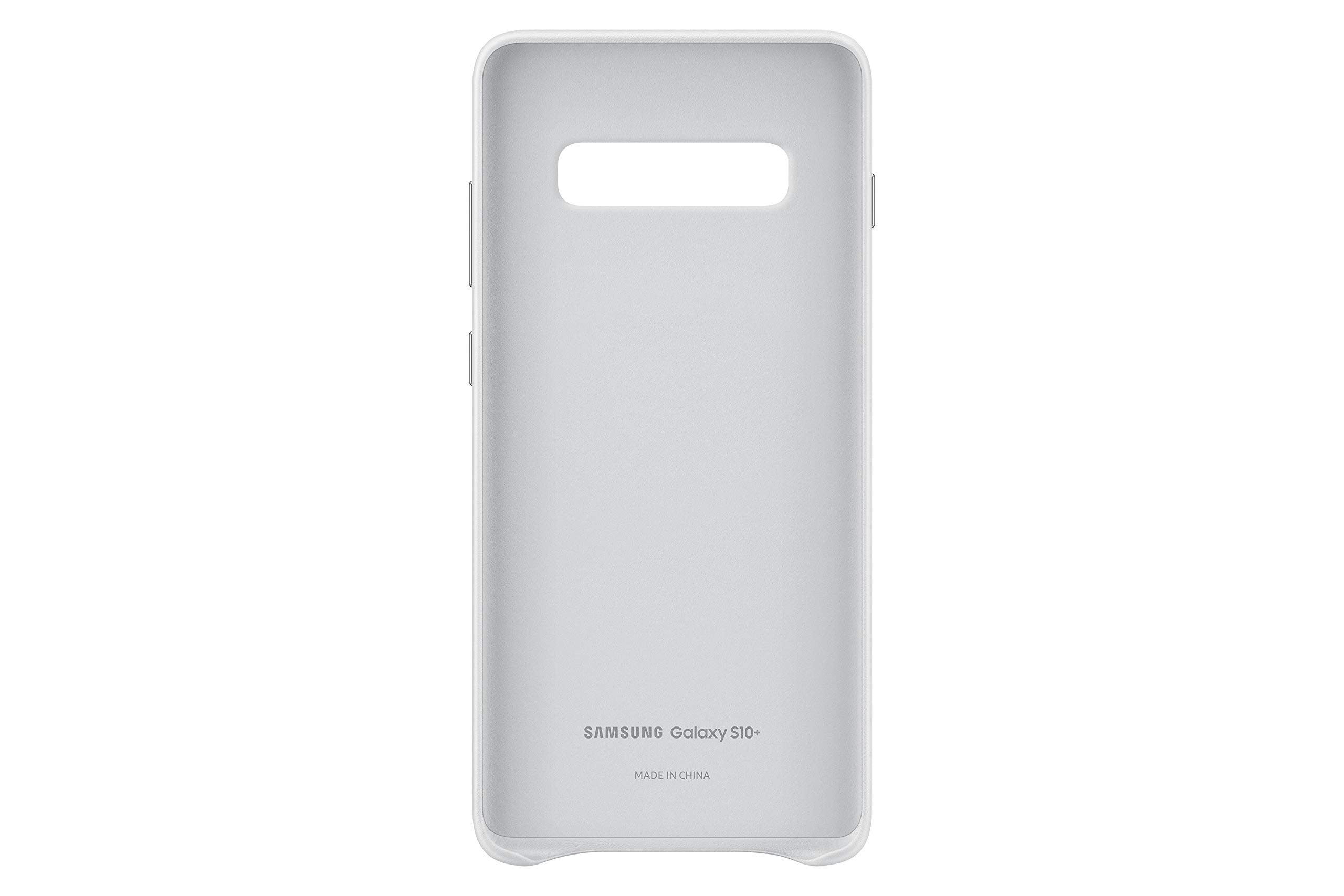 Amazon.com: SAMSUNG Galaxy S10+ Leather Back Case, White