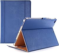 Vista 11 de ProCase - Funda para iPad de 9.7 pulgadas (24,6 cm) iPad 6ª/5ª generación 2018 2017/iPad Air 2/Air 1, funda de cuero premium con protección