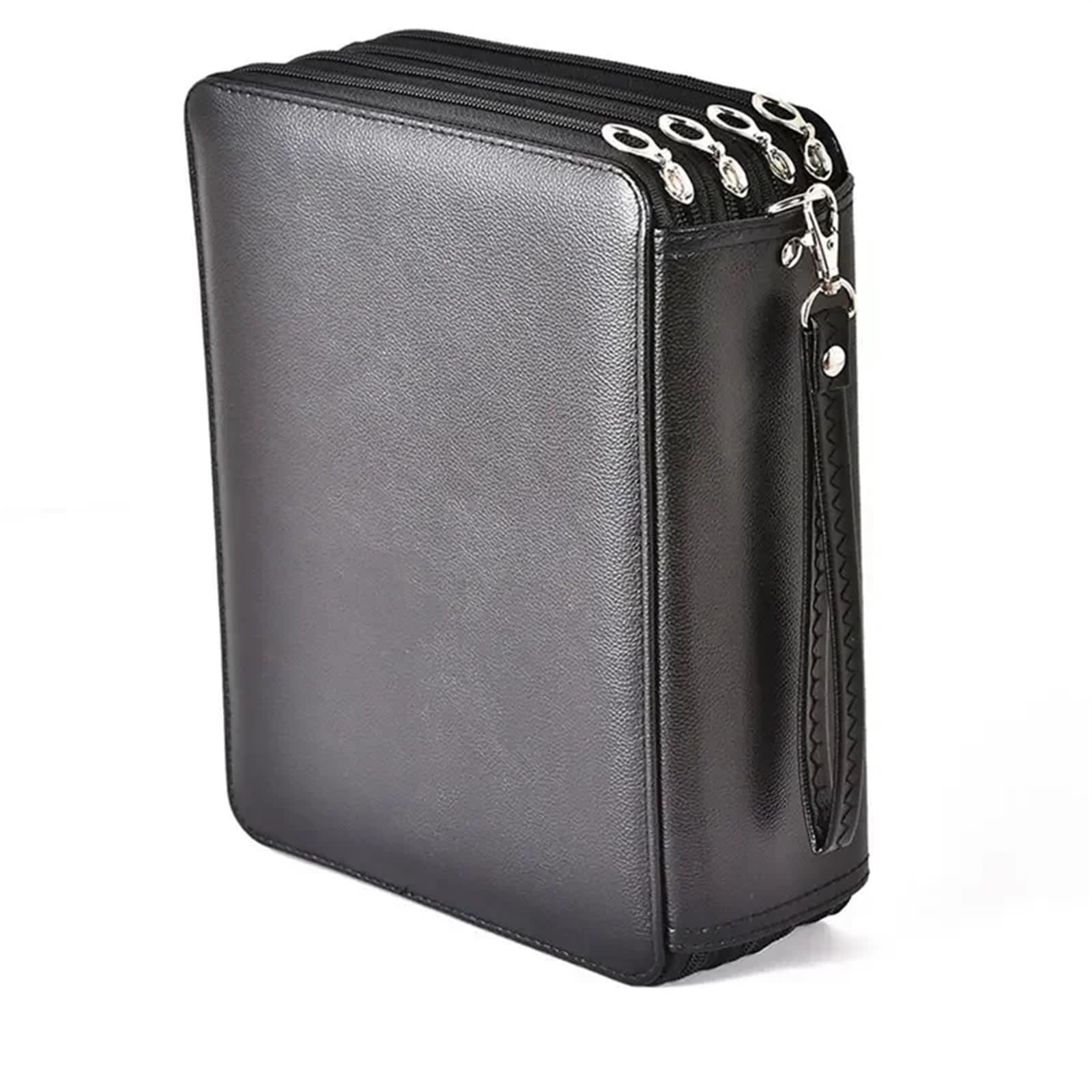 Trousse Feutre Sac de Papeterie en PU, étui Rangement Grande capacité