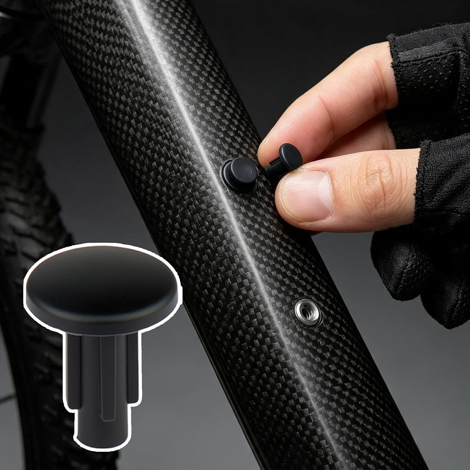 Screw Hole Plugs M5 Rubber Threaded Inserts