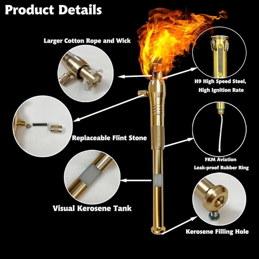 Amazon.co.jp: トーチライター、アップグレードされたロング