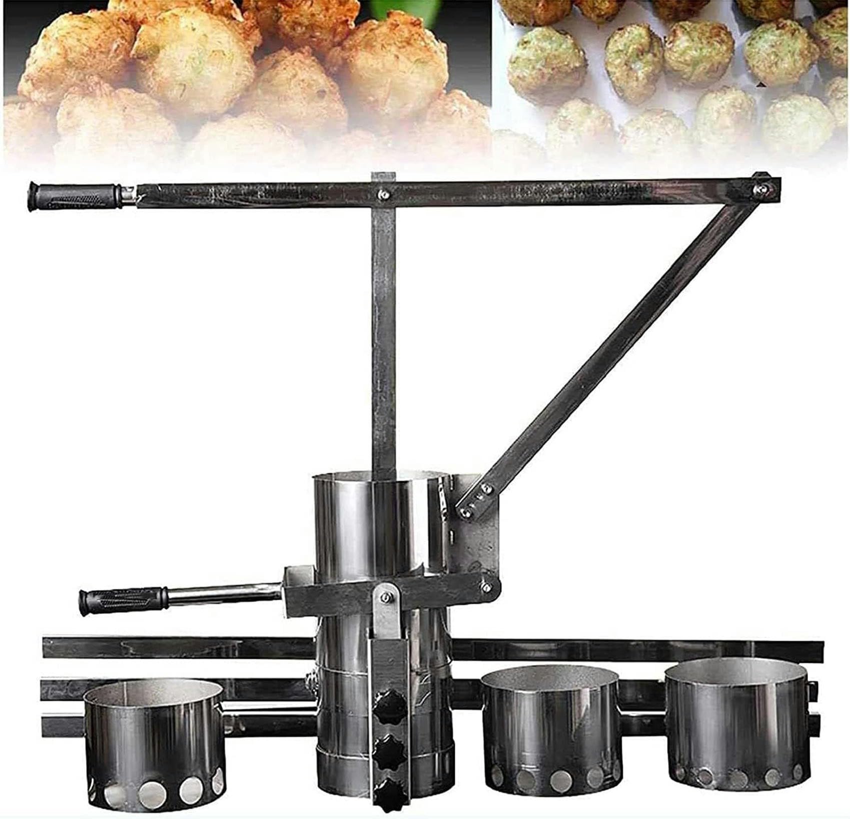 Moule à boulettes de viande ergonomique à pression rapide