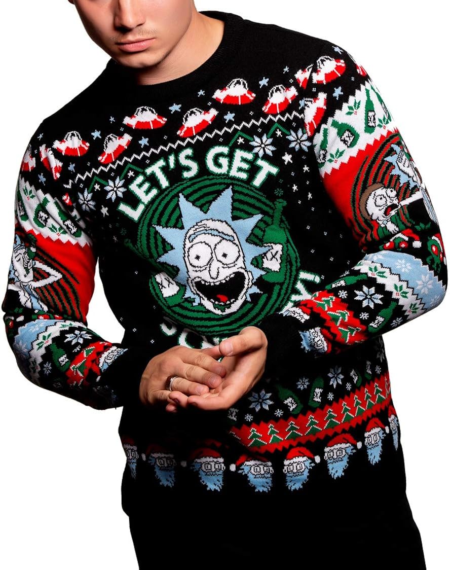 get schwifty christmas sweater