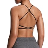 Women's Workout Sports Bras Fitness Ivy Low Impact Bra Yoga Crop Tank