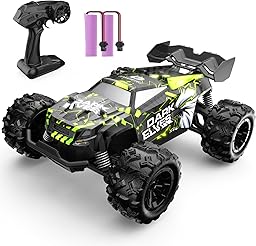DEERC ラジコンカー 子供向け ラジコン オフロード リモコンカー 電動RCカー 車 おもちゃ 1/20 2.4GHz 独立懸架システム 操作時間40分 子供 小学生 中学生 男の子 誕生日 プレゼント 贈り物 こどもの日 日本語取扱説明書 日本国内認証済み S767 グリーン