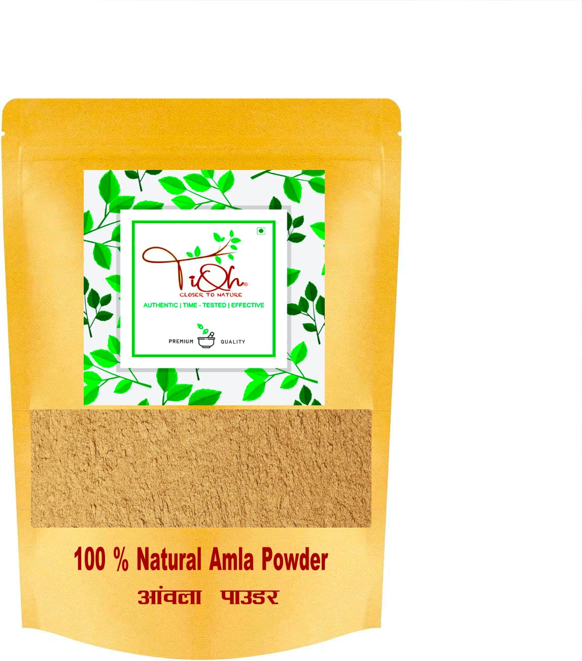 TiQH Amla Fruit Powder For Hair Growth | 100% Natural, No Preservatives (1 Kg)