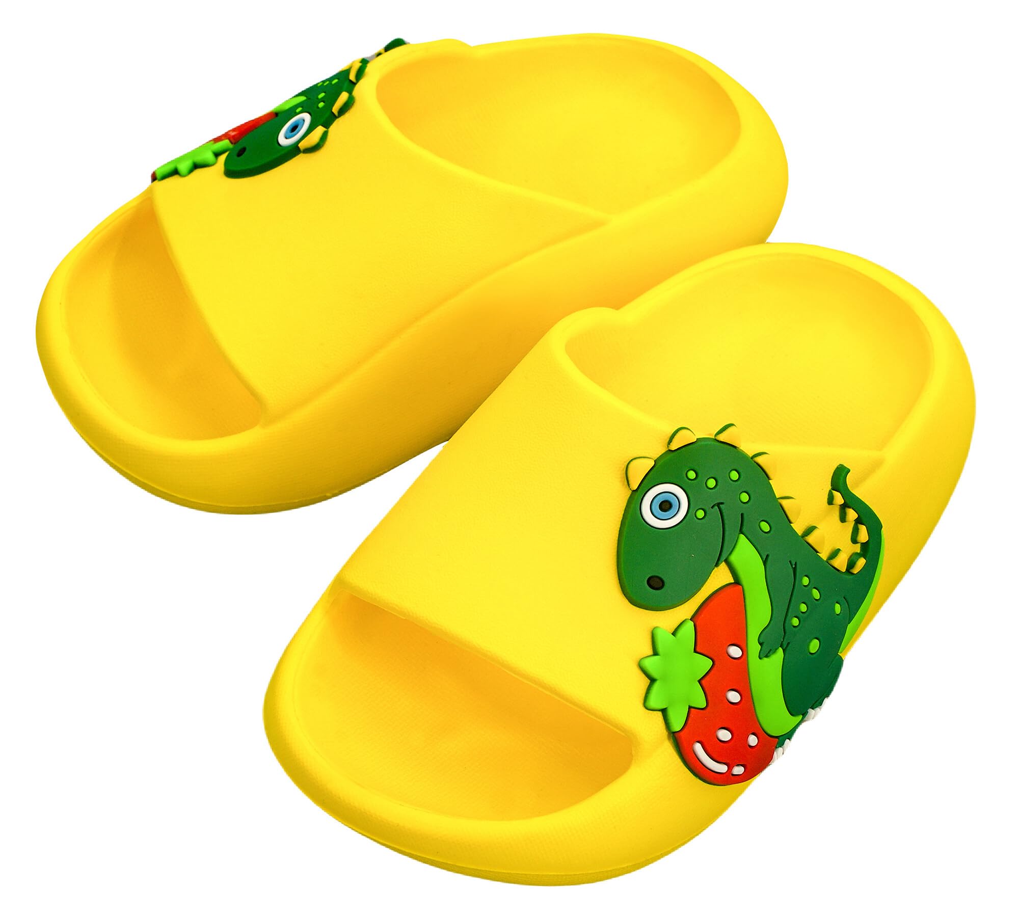SEAUR Zapatillas de casa para niños,Zapatillas de casa ligeras para niños,Zapatillas de verano de dinosaurios,Chanclas de niña,Chanclas de interior para niño,Unisex,Antideslizantes,24-35EU