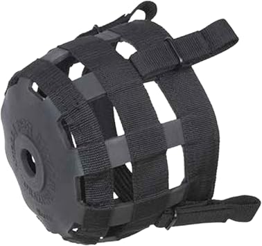 Best Friend Standard Grazing Muzzle - Lightweight & Ventilated Horse Muzzle w/Padded Noseband, Attachment to Halter, Restricts Food Intake, Supports Natural Grazing Behavior, Horse Size