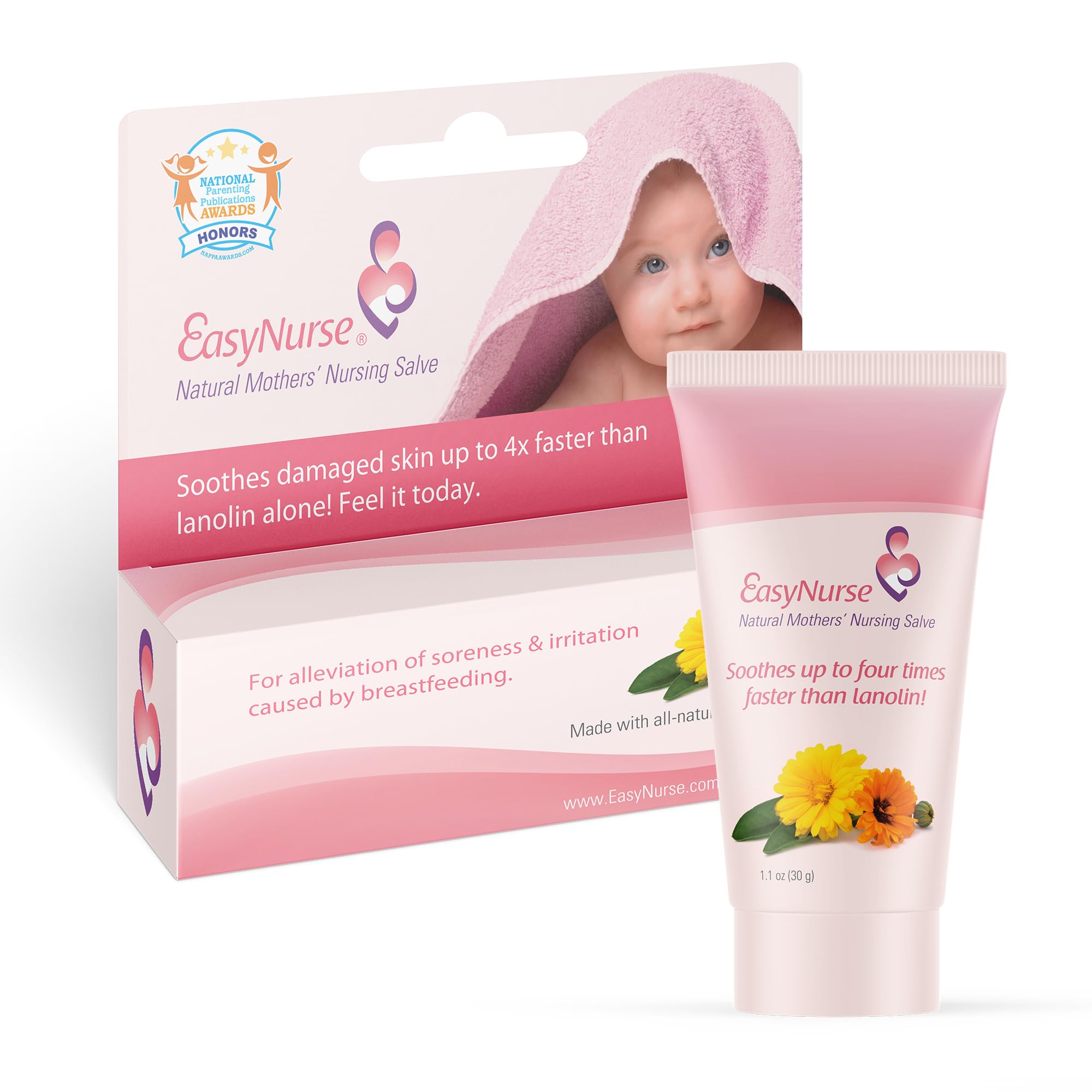 Amazon.com: Easynurse Nursing Salve | All-Natural Nipple Balm for