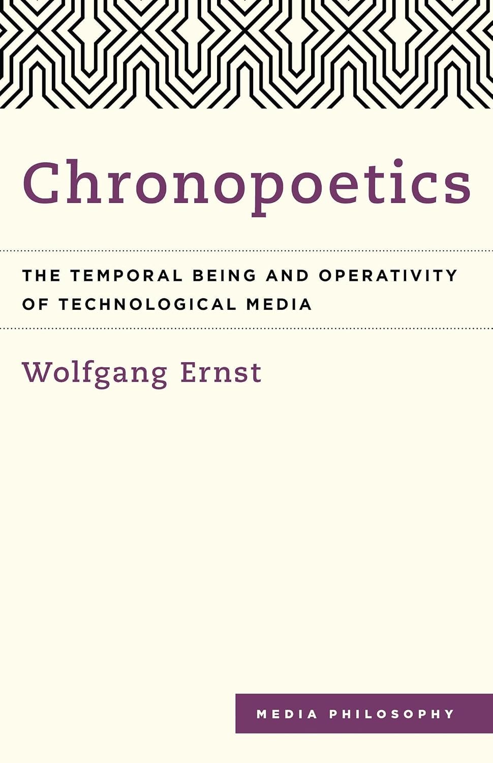 Chronopoetics (Media Philosophy)