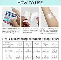 Vista 5 de Stop Aid,Paso 3,30 Parches,7mg entregado durante 24 horas,Ayudando a dejar el parche,Parches de parada