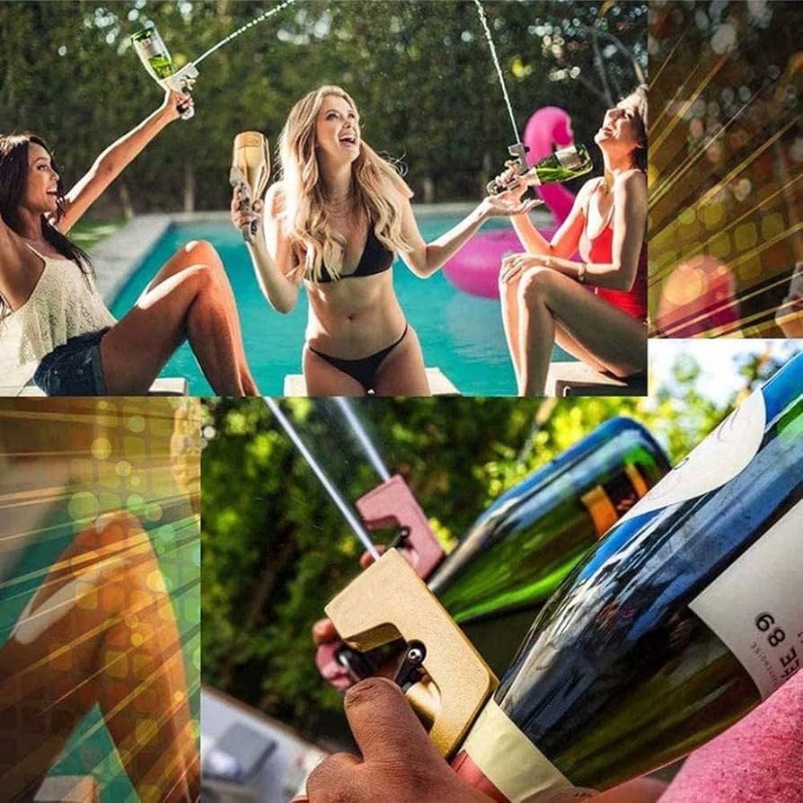 新品 Champagne Gun シャンパンガン シャンパン ローズゴールド Rose Gold Bubbly Blaster