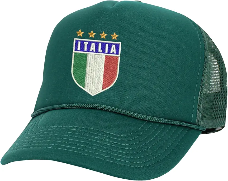 Boné ajustável bordado da Copa do Mundo da Itália Futebol Itália