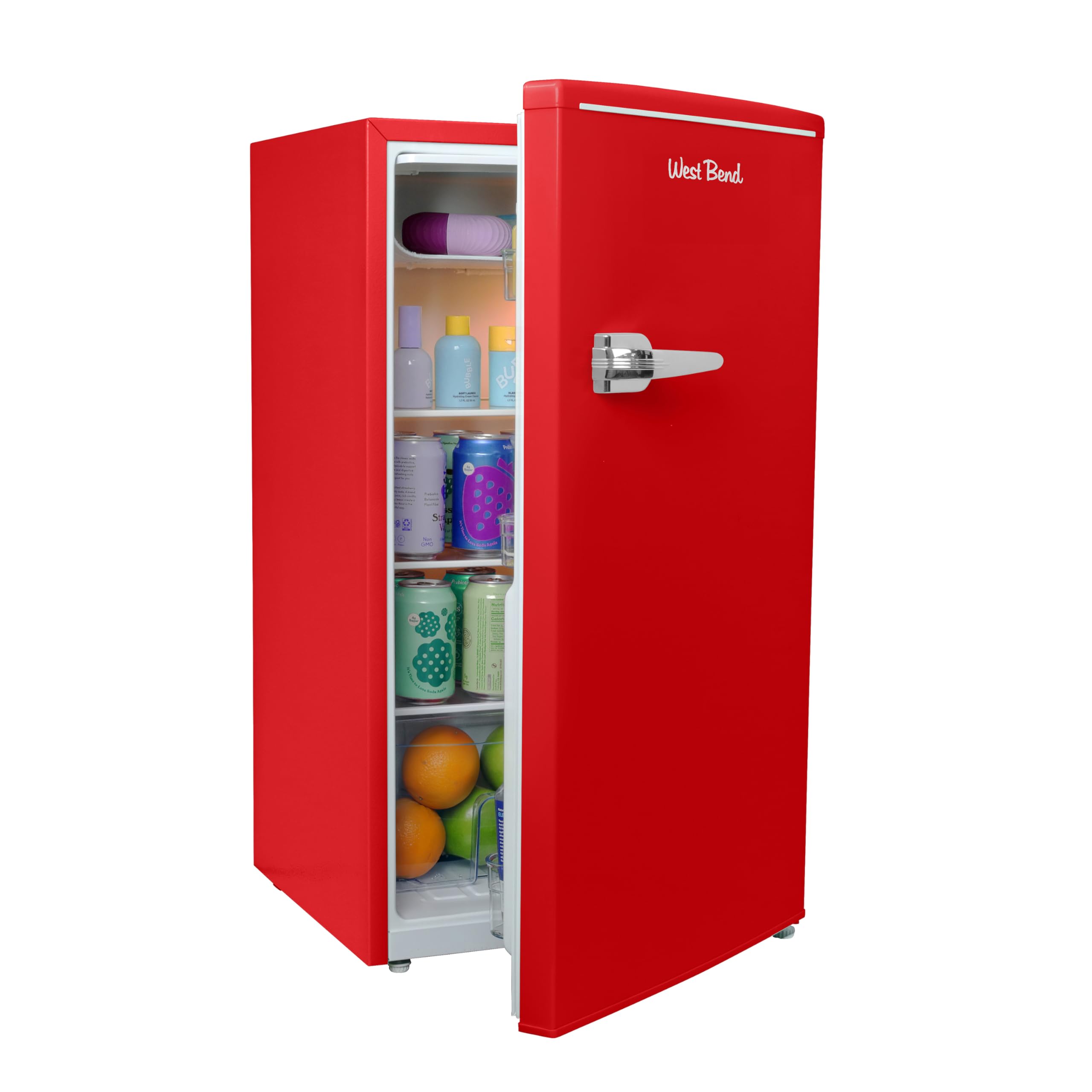 West Bend WB0310RCRXR 3 cu ft Compact Fridge Red