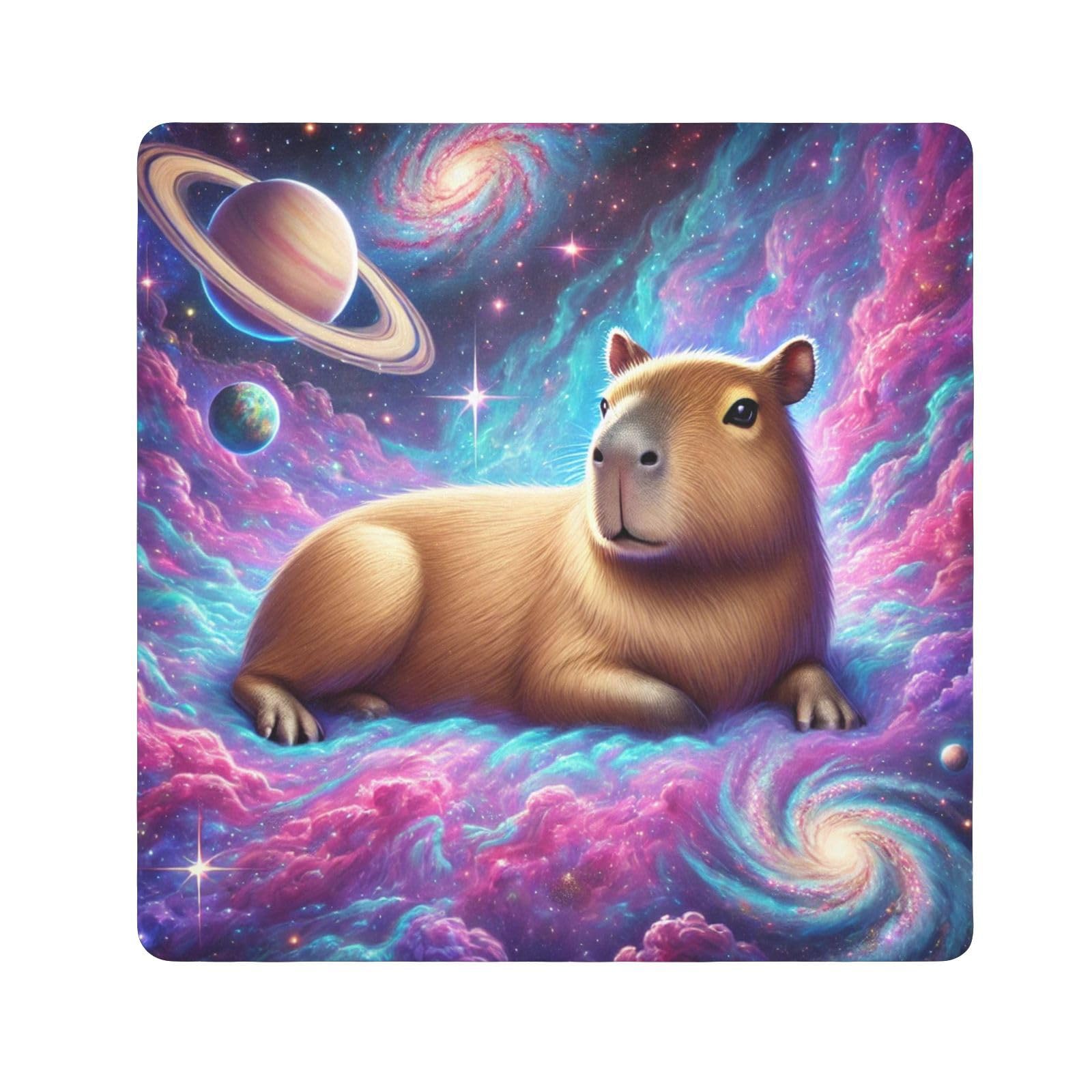 Joko Ivery Capybara Universe Planets Self-adhesive Cloth 17.7