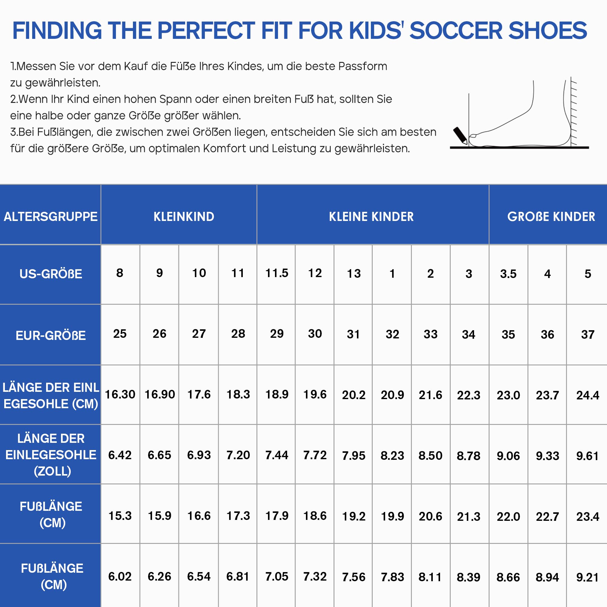 JABASIC Chaussures de Football pour Enfants Garçons et Filles