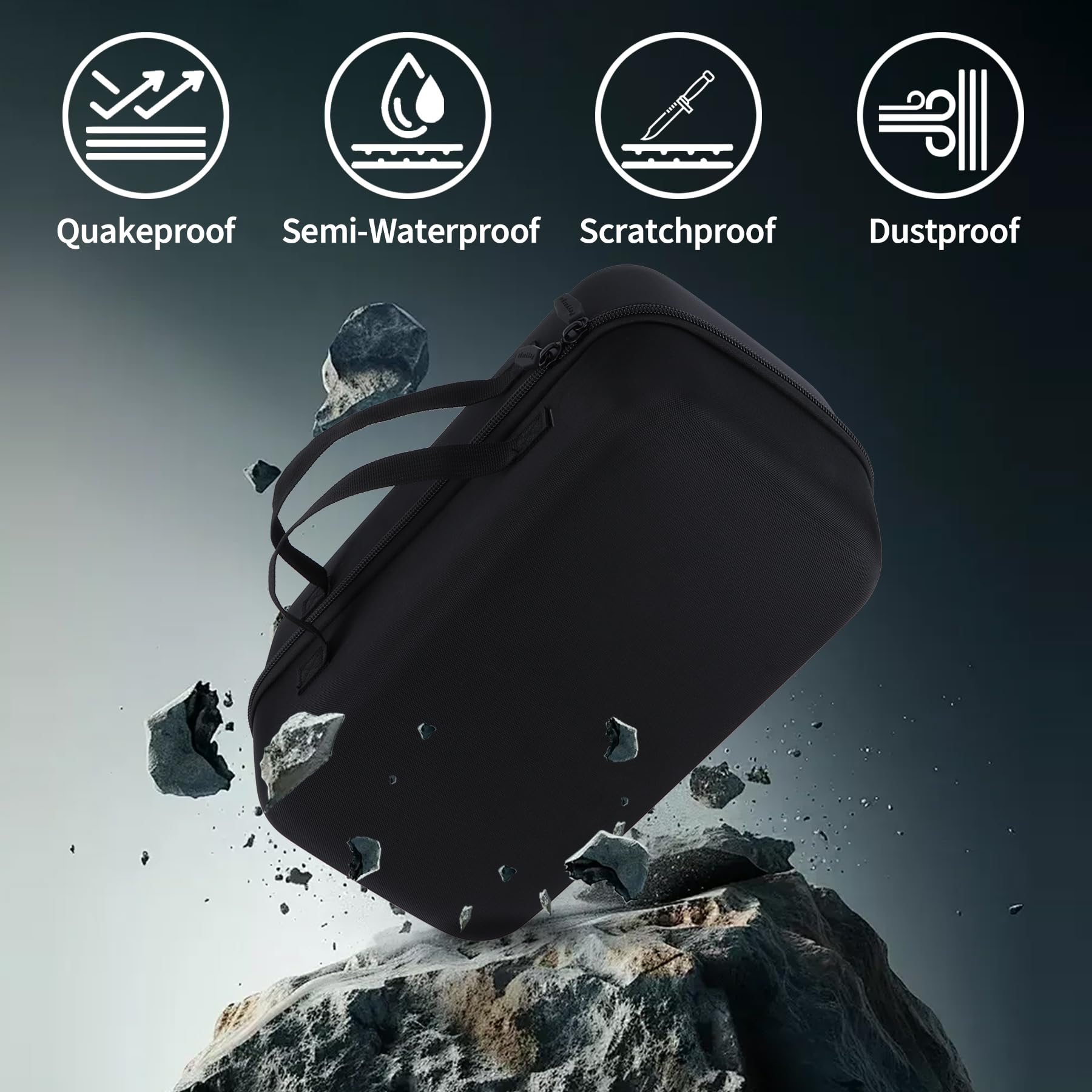 Duro Protectora Funda Compatible con Anker SOLIX C300 Portable Power Station