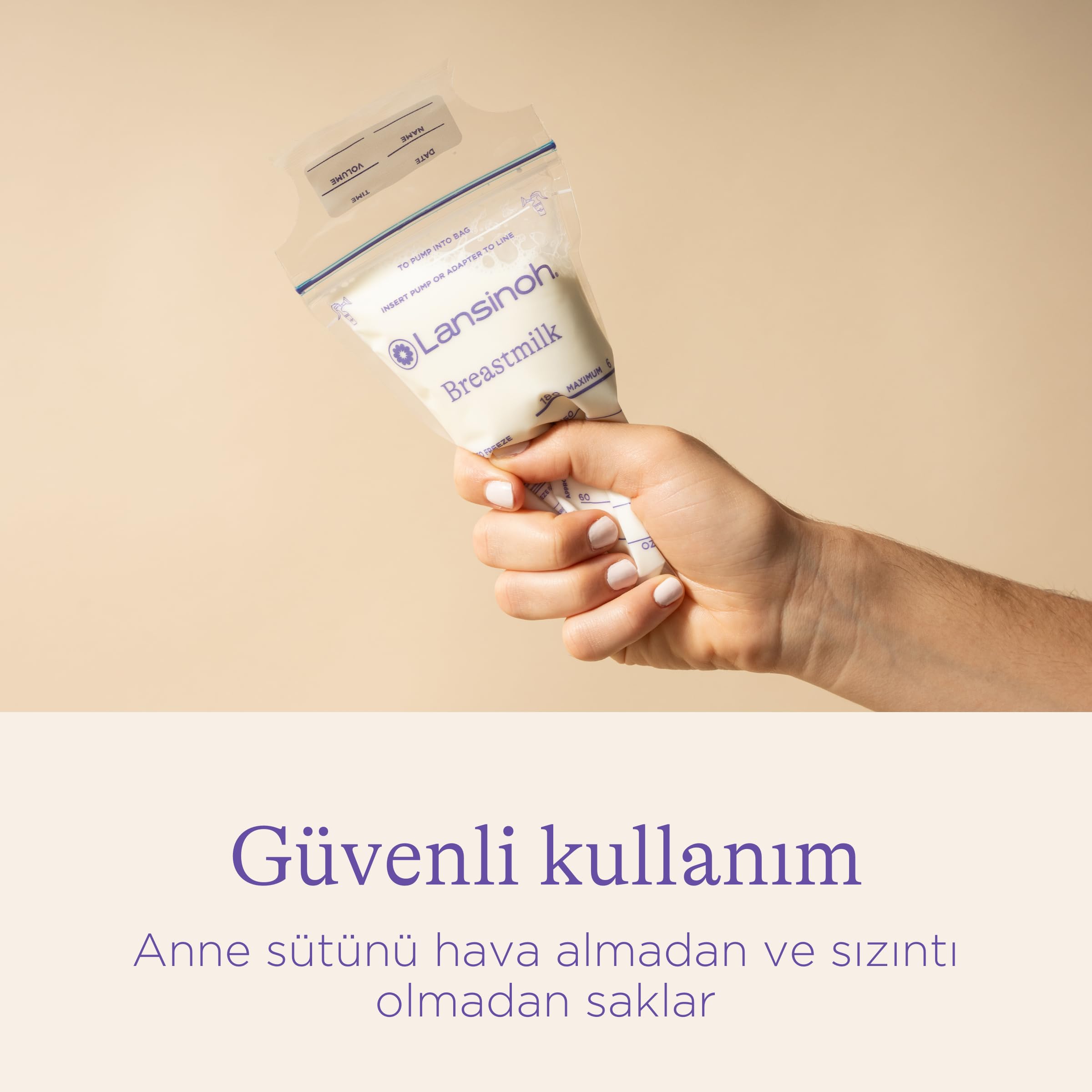 Lansinoh Anne Sütü Saklama Poşeti 50 adet