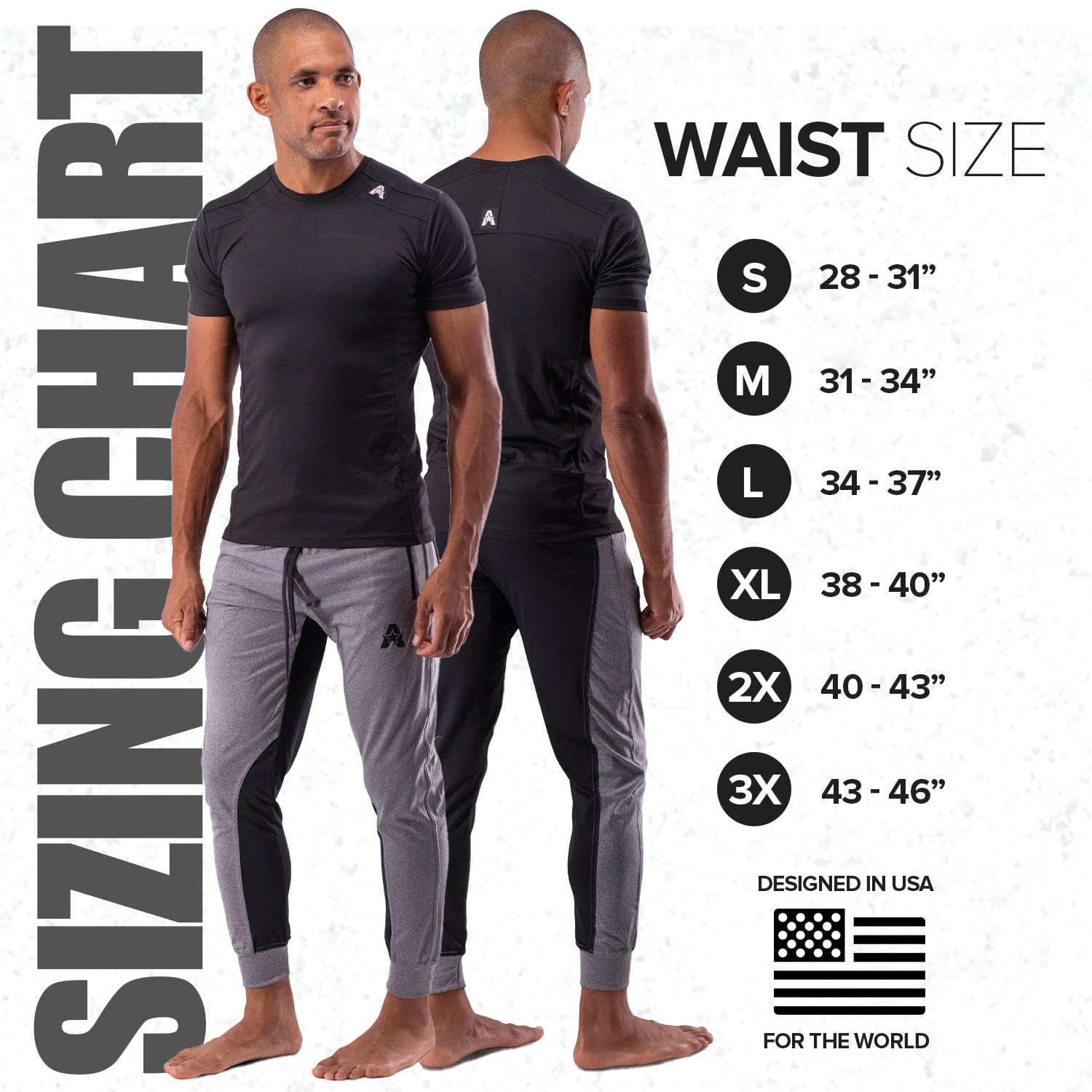 Anthem Athletics Męskie joggery spodnie treningowe - Dominance Hyperflex Solstice