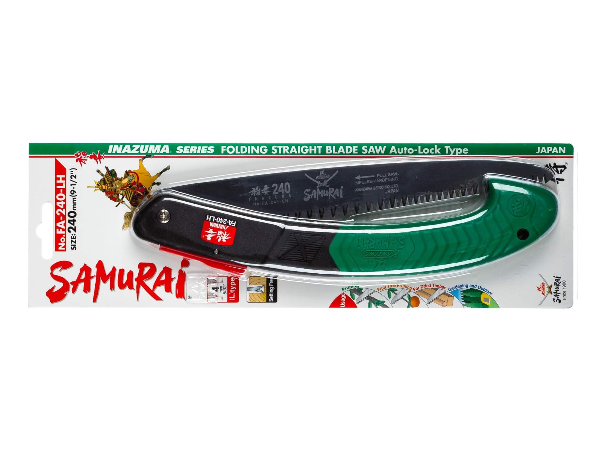 Samurai 8230612 piła do drewna o grubości 240 mm