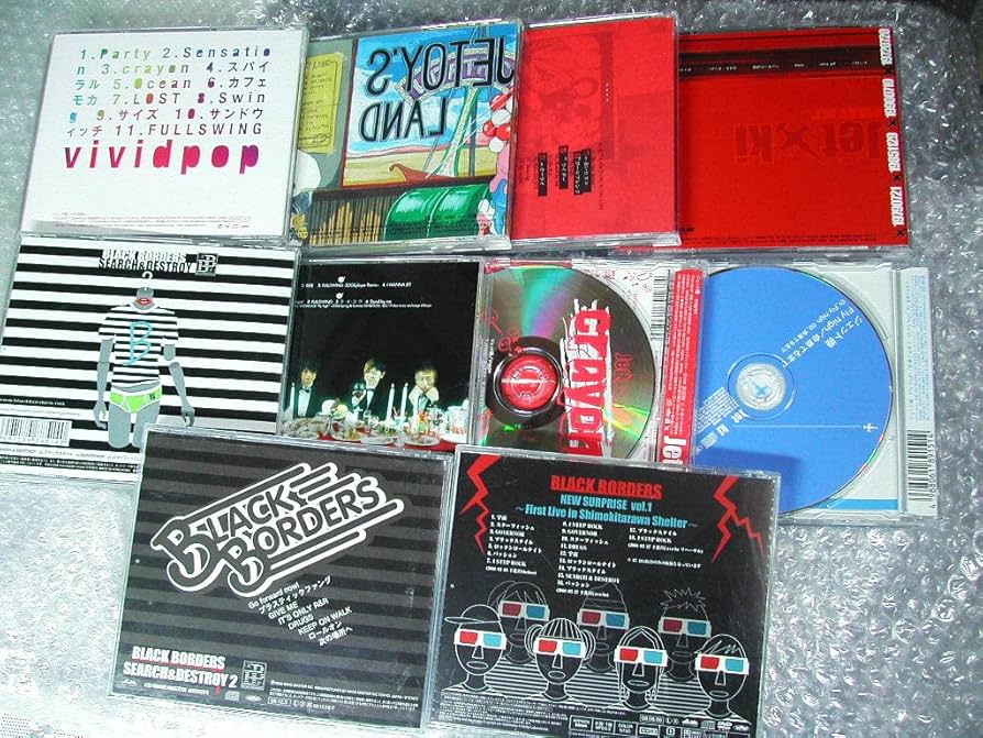 Amazon.co.jp: ジェット機&BLACK BORDERS豪華CD&DVD13枚セット