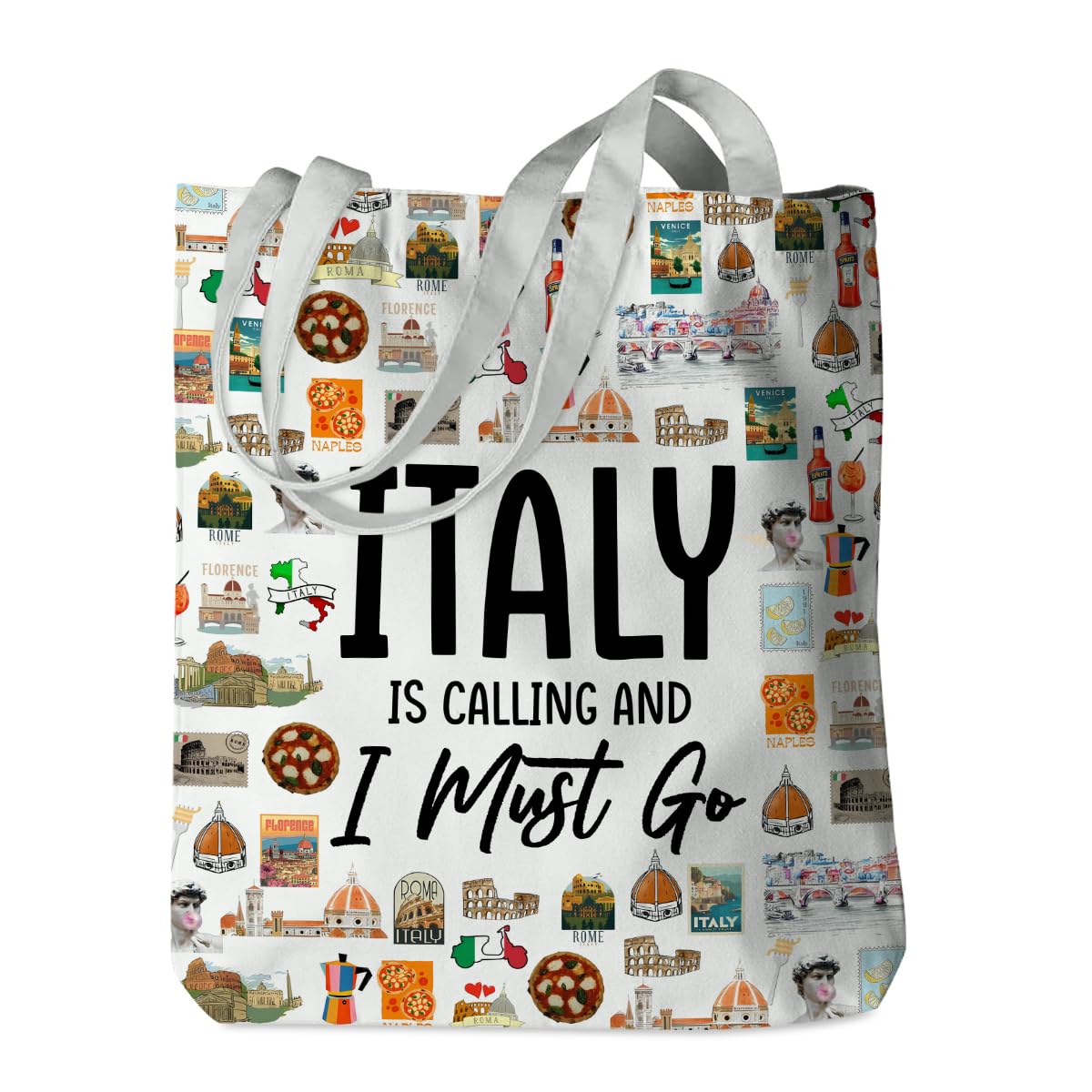 New York Chicago Nashville Paris Italy Los Angeles Las Vegas Lover Gifts Tote Bag Beach Bag Travel Souvenir Gift