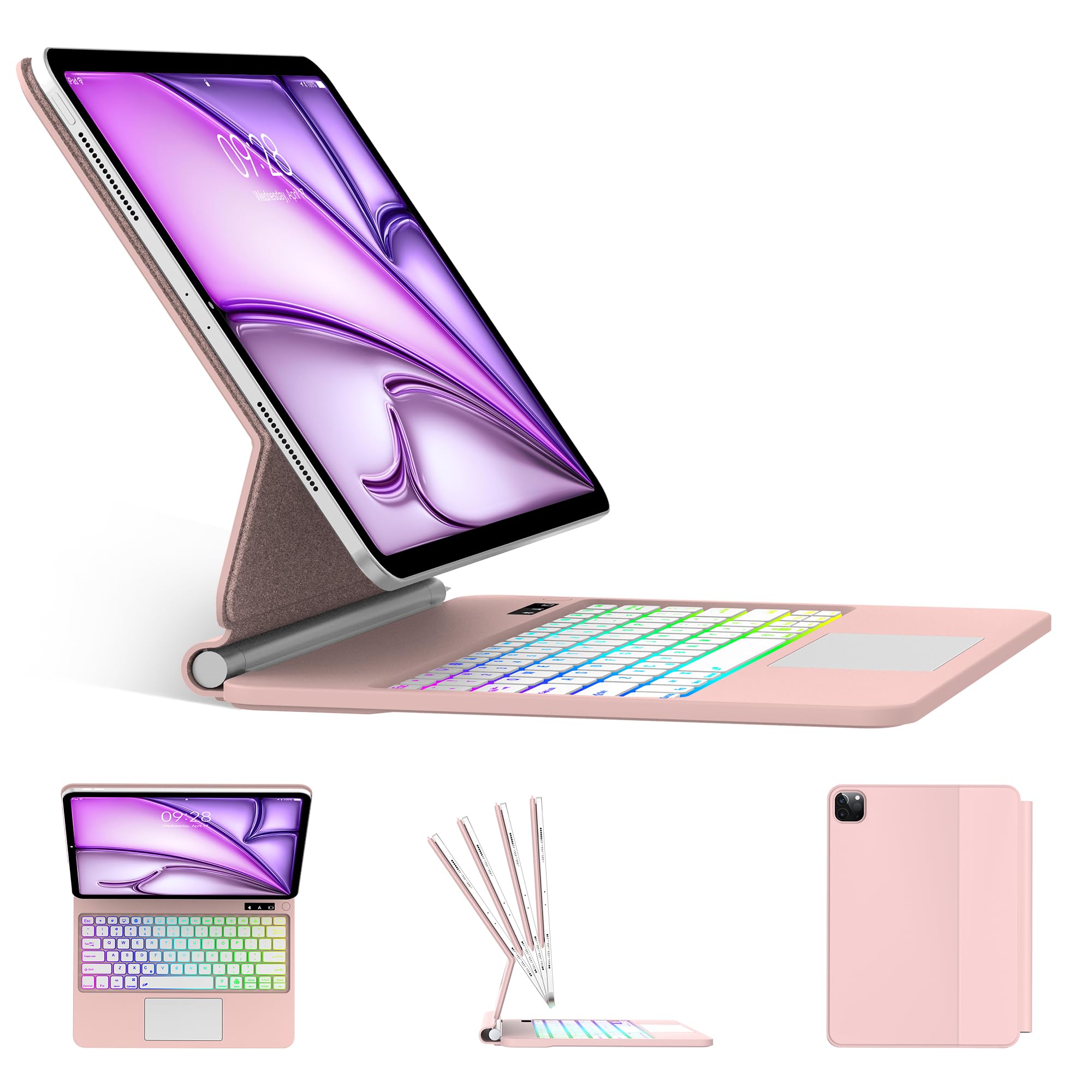iPadアクセサリー Wireless Magic Keyboard Case Magic Keyboard Case for iPad Air 13 (M4 2026, M3 2025, M2 2024