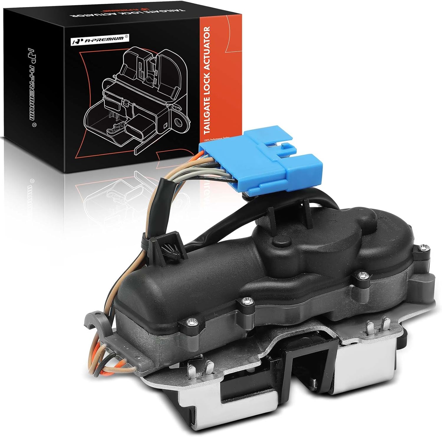 A-Premium Trunk Latch Compatible with Chrysler Voyager 2001-2003, Town & Country 2001-2005 & Dodge Grand Caravan/Caravan 2001-2005, Rear Tailgate Lock Latch Actuator with 7-Pin