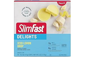 SlimFast Delights Keto Snack Cup Iced Lemon Drop