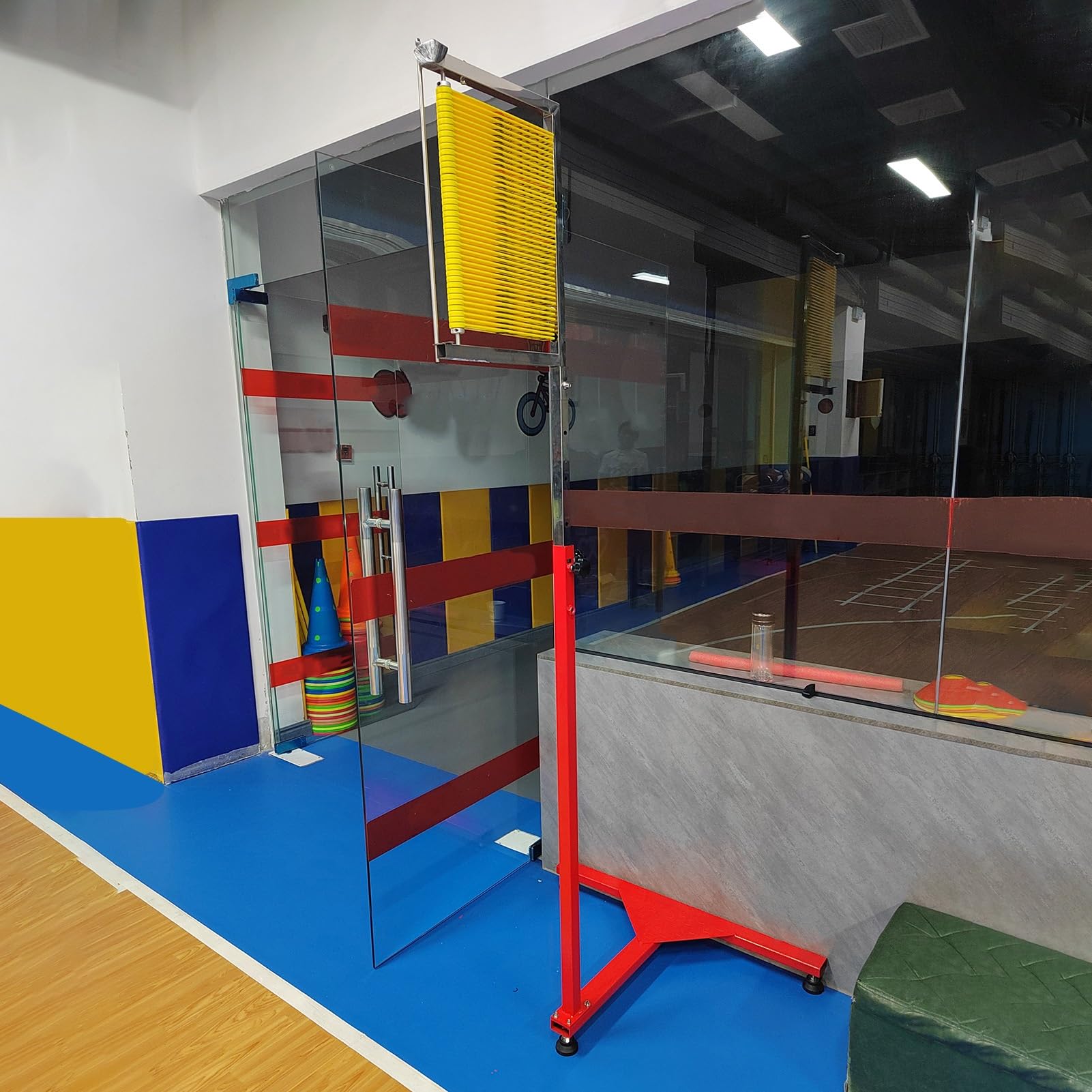 Equipo de entrenamiento de salto vertical, probador de medición de salto de gimnasio interior para mediciones precisas de salto alto