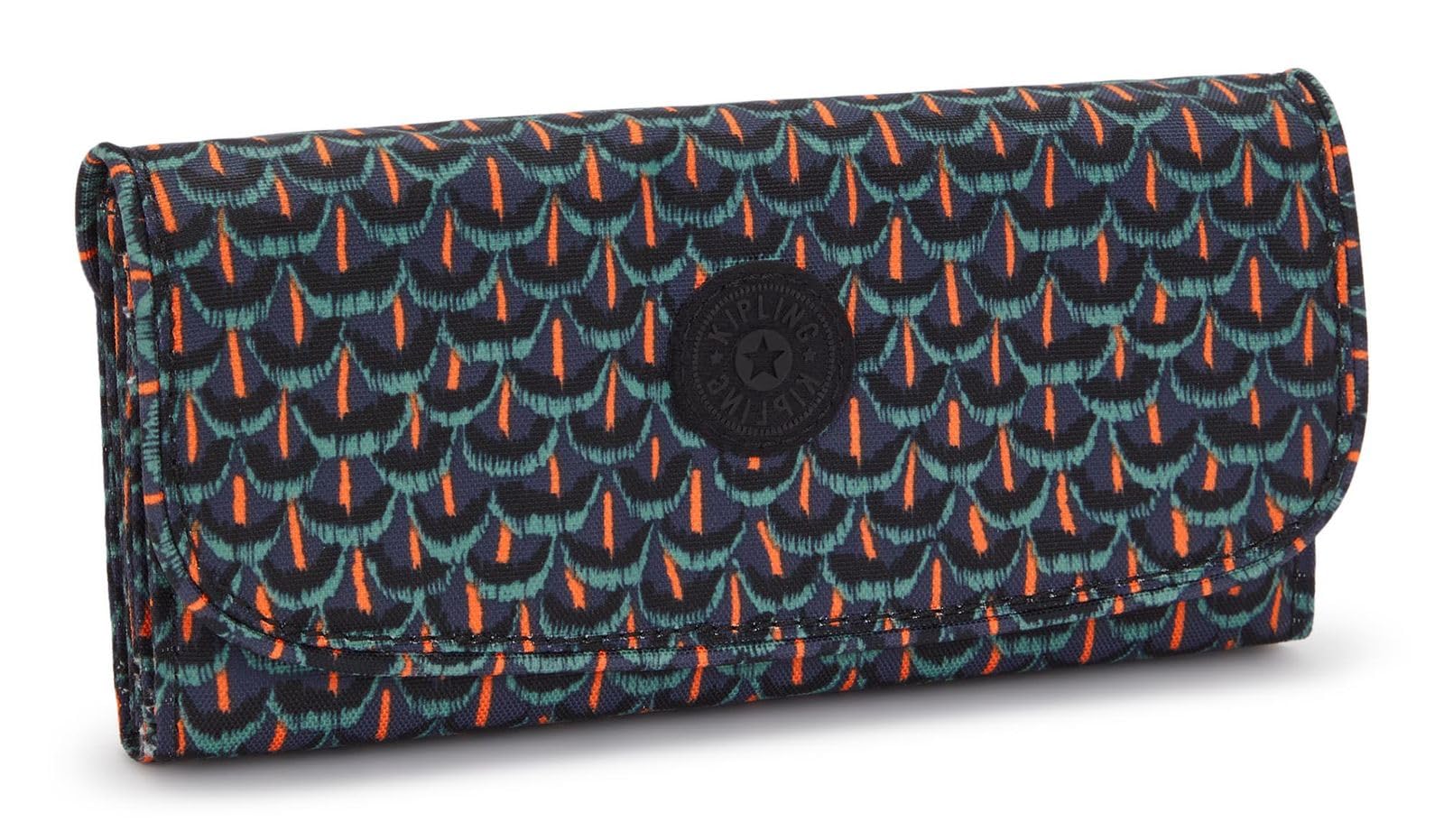 Kipling Money Land Billetera Grande, Inviting Grey (Gris)