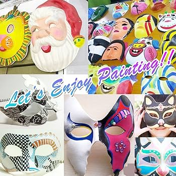 Amazon.co.jp: StyleCoS お面 ホワイトマスク アイマスク 仮面