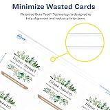 Avery® Clean Edge Inkjet Printable Multipurpose Card, White, 35702 – view 3