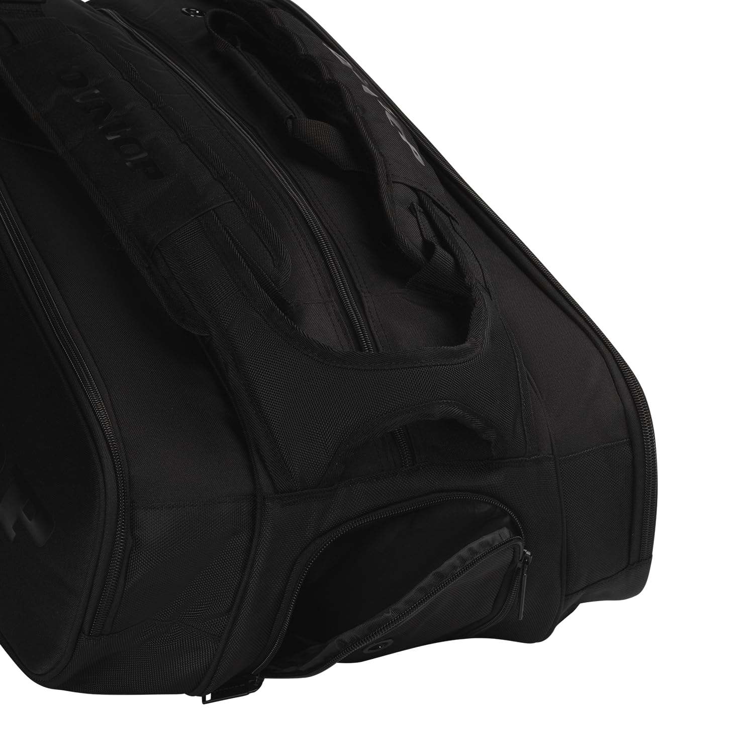 Dunlop ATP-Performance Tasche für 12 Schläger, Schwarz-Schwarz
